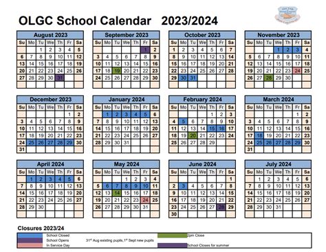 our lady of good counsel school calendar|Calendar .